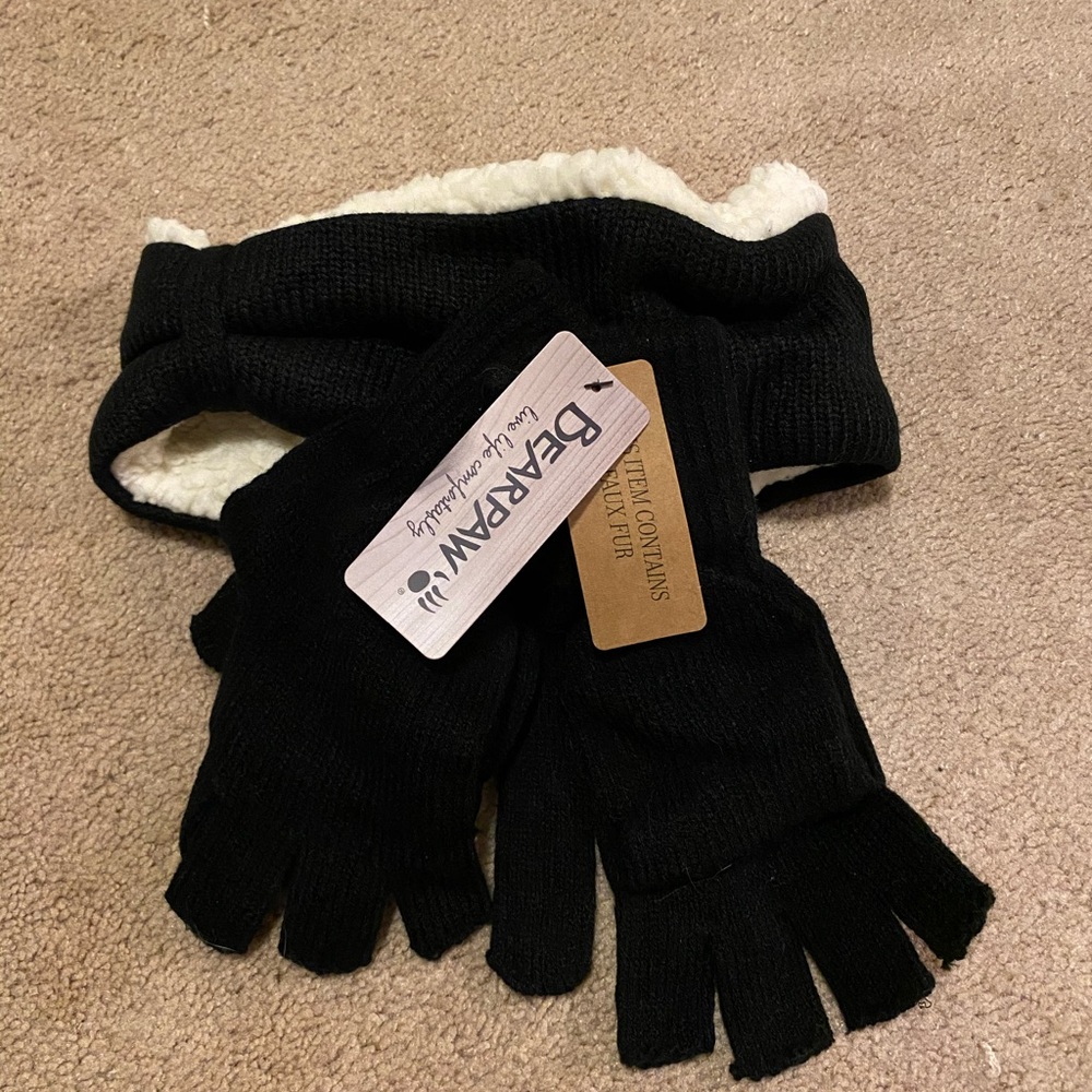 Head wrap & glove set